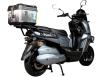Фото серого электроскутера Atlas Tour Box Plus 2500W 72V/32Ah вид справа под углом