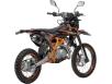 Фото оранжевого питбайка GEON X-RIDE 140 ENDURO вид справа под углом