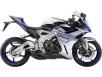 Фото синего мотоцикла ZONTES 703 RR вид справа