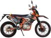 Фото оранжевого мотоцикла Exdrive ProFactory 300NB вид справа