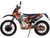 Фото оранжевого мотоцикла Exdrive ProFactory 300NB вид слева