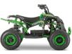 Фото электроквадроцикла FORTE ATV1200QB зелёного цвета вид справа