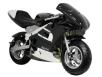 фото Мини спортбайка PОCKET BIKE на белом фоне