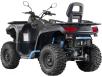 фото полноприводного серо-синего квадроцикла SEGWAY ATV Snarler Base