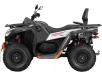 фото бело-красного квадроцикла SEGWAY ATV Snarler Base слева