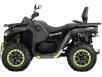 фото черно-зеленого квадроцикла SEGWAY ATV Snarler слева