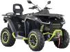 фото черно-зеленого квадроцикла SEGWAY ATV Snarler на белом фоне