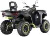 фото двухместного черно-зеленого квадроцикла SEGWAY ATV Snarler