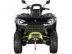 фото черно-зеленого квадроцикла SEGWAY ATV Snarler спереди