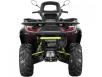 фото черно-зеленого квадроцикла SEGWAY ATV Snarler сзади