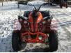 фото оранжевого электровкадроцикла Hamer Rogue 1000W спереди