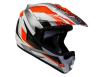 Шлем GEON 623 Кросс Vector белый-оранжевый