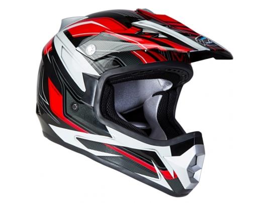 Шлем GEON 623 Кросс Vector черный-красный