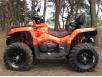 фото двомісного оранжевого квадроцикла CFMOTO X8 HO EPS