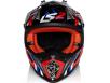 Детский шлем LS2 MX437J FAST MINI STRONG WHITE-RED-BLUE цена