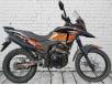 фото оранжевого мотоцикла GEON ADX 250 справа