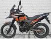 фото оранжевого мотоцикла GEON ADX 250 слева
