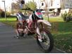 фото белого кроссового мотоцикла GEON Dakar 250 TwinCam