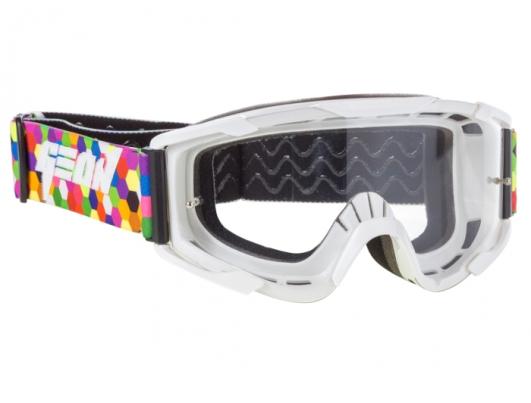 Кроссовые очки Geon Lykan GN90 White