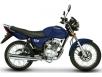 фото синего мотоцикла M1NSK D4 125 на белом фоне