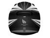 MT Helmets MATRIX Incisor gloss black/white/silver