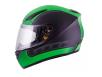 MT Helmets REVENGE Binomy black / white / fluo green