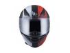 MT Helmets REVENGE Binomy black/white/fluo orange