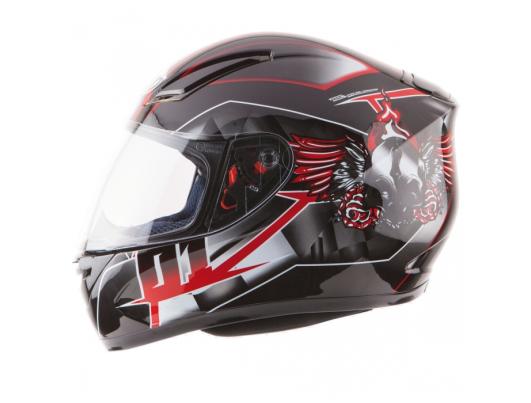 MT Helmets Revenge Split black/grey/red