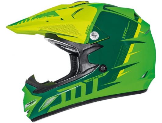 MT Helmets Synchrony MX2 Spec Kid Green Yellow