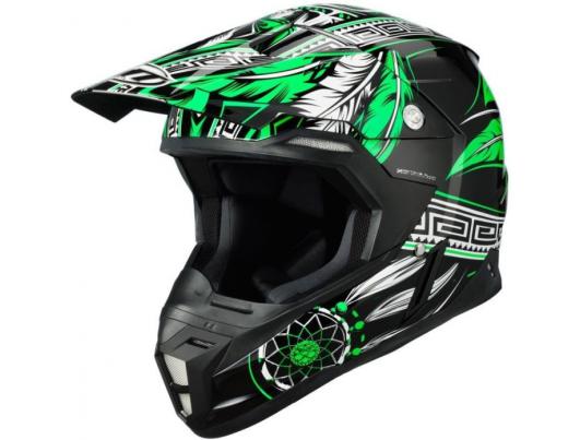 MT Helmets Synchrony Native black/fluor green