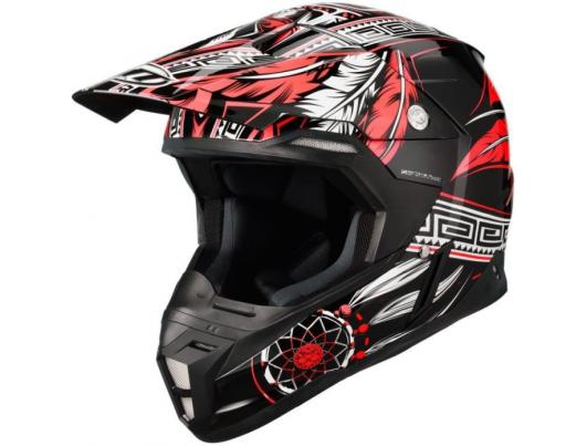 MT Helmets Synchrony Native black/red