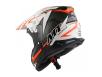 MT Helmets Synchrony Steel black/white/orange цена
