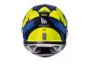 MT Helmets Thunder 3 Torn gloss fluor yellow/blue цена