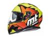 MT Helmets Thunder 3 Torn gloss fluor yellow/fluor orange цена