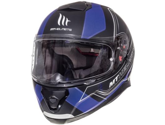 MT Helmets Thunder 3 Trace Matt Black Blue