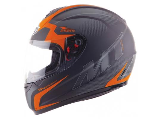 MT Helmets Thunder Squad matt orange/fluo