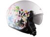 Открытый шлем LS2 OF561 Wave Quadrifoglio White цена