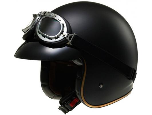 Открытый шлем LS2 OF583 Bobber Black Matt