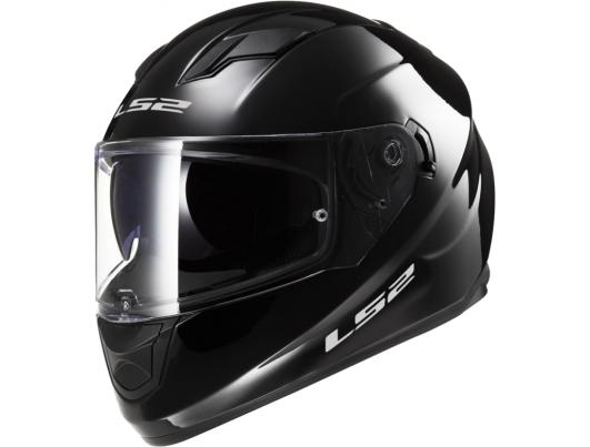 Шлем LS2 FF320 Stream EVO Solid Black Gloss