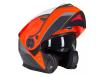 фото шлема GEON 950 Модуляр с очками TOUR GREY/ORANGE
