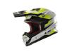 Кроссовый шлем LS2 MX456 Factory Hi-Vis White Black Yellow Gloss