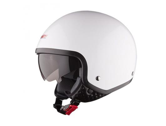 Открытый шлем LS2 OF561 Wave White Gloss