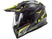 Шлем мотард LS2 MX436 PIONEER RING BLACK TITANIUM HI-VIS купить