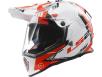 Шлем мотард LS2 MX436 PIONEER TRIGGER BLACK WHITE RED купить